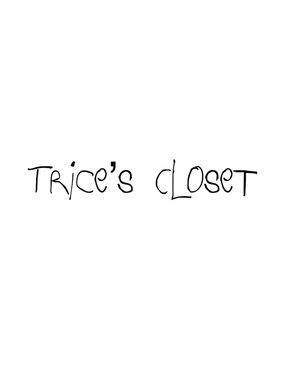 Trice's Closet Logo Graphic - Black on White